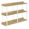 Monarch Specialties Accent Table, Console, Entryway, Narrow, Sofa, Living Room, Bedroom, Metal, Laminate, Natural, White I 2222 - alternate 1